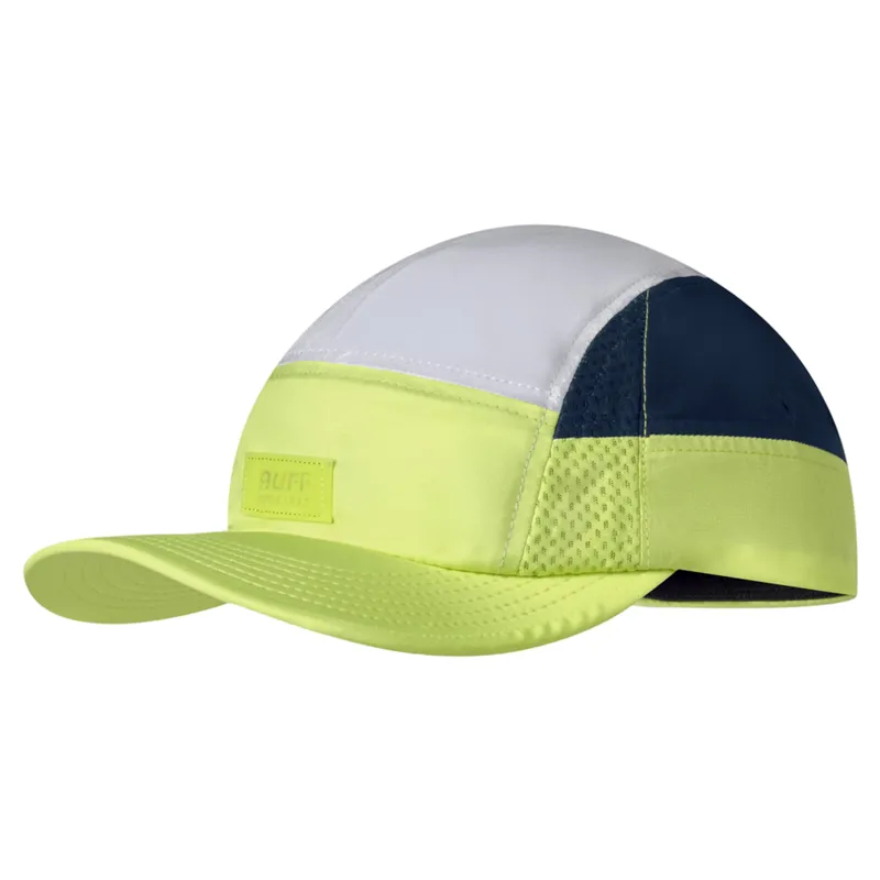 Buff 5 Panel Go Cap in Domus Lime