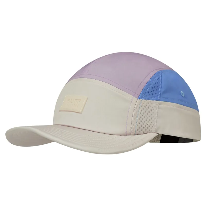 Buff 5 Panel Go Cap in Domus Rose