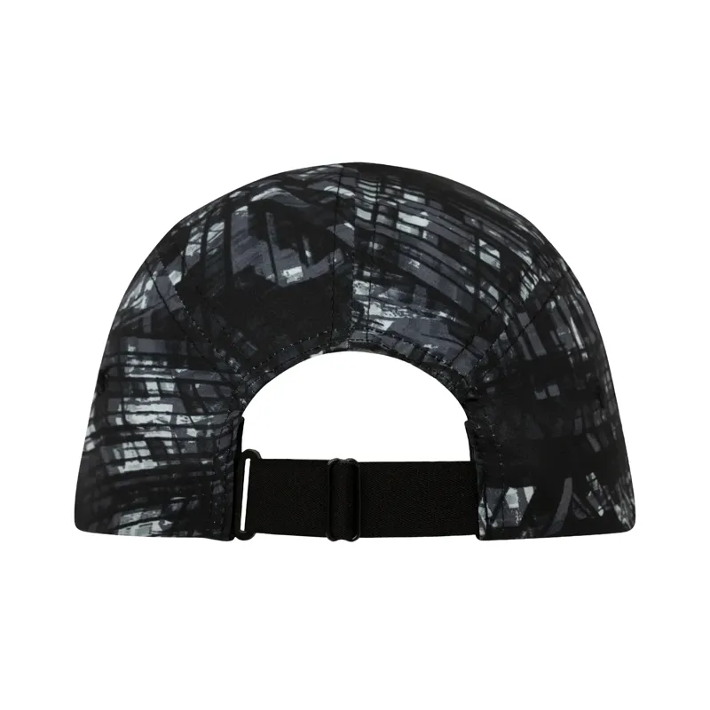 Buff 5 Panel Go Cap in Gline Black-2