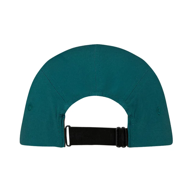 Buff 5 Panel Go Cap in Solid Teal-1