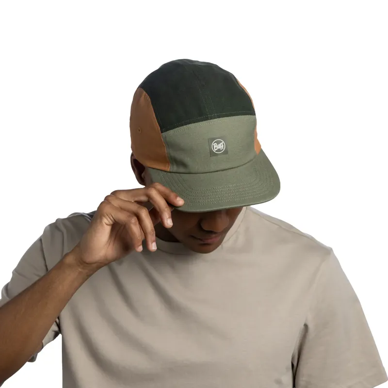 Buff 5 Panel Venture Cap in Allvin Khaki-2