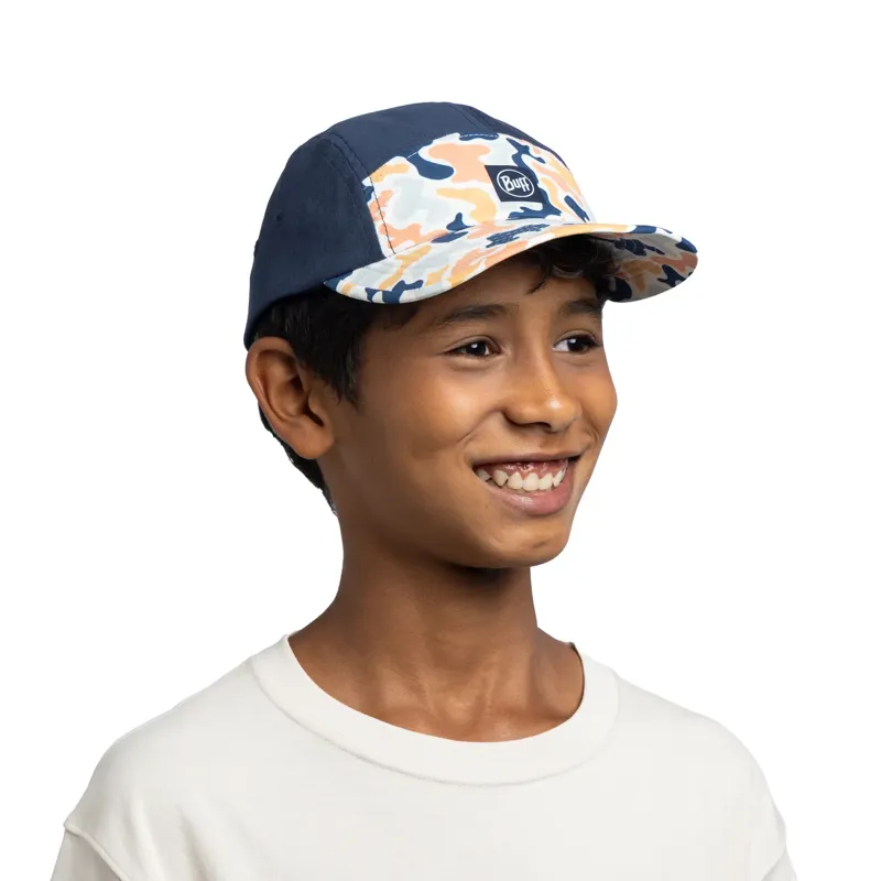 Buff 5 Panel Venture Cap Kids in Flawas Navy-3