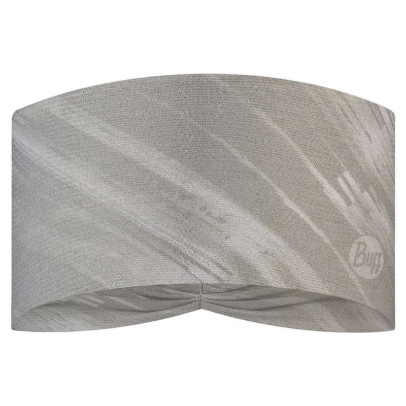 Buff Coolnet UV Ellipse Headband in Jaru Light Grey