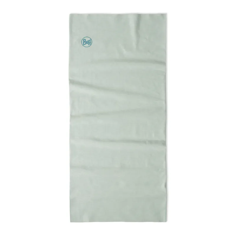 Buff Coolnet UV Neckwear in Solid Seagrove Green-1