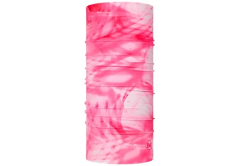 Buff Coolnet UV+ Neckwear in Treya Pink Fluor