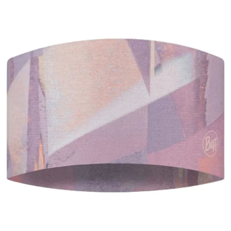 Buff Coolnet UV Wide Headband in Shane Orchid