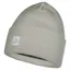 Buff Crossknit Beanie in Solid Light Grey