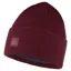 Buff Crossknit Beanie in Solid Mahogany