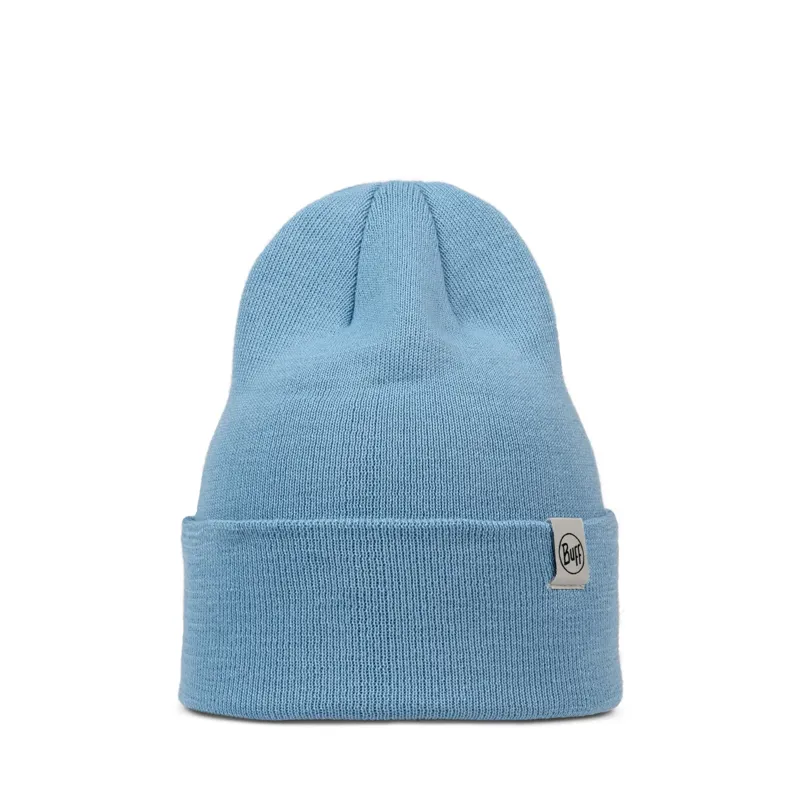 Buff Knitted Hat Lilon in Lake Blue