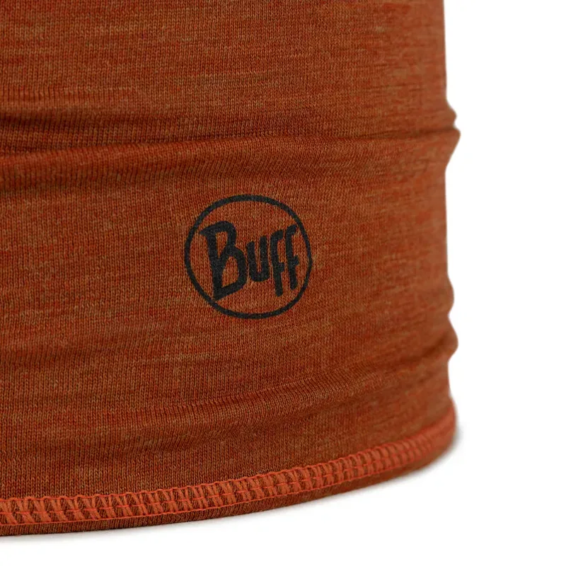 Buff Merino Lightweight Neckwear in Solid Cinnamon-2