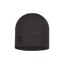 Buff Merino Heavyweight Beanie in Solid Black