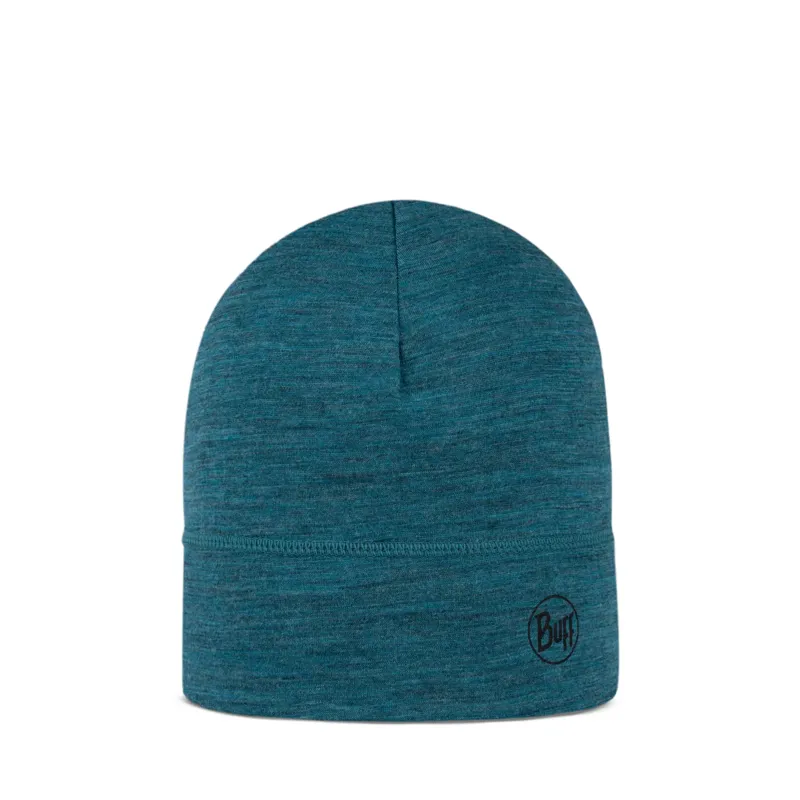 Buff Merino Lightweight Beanie in Solid Teal