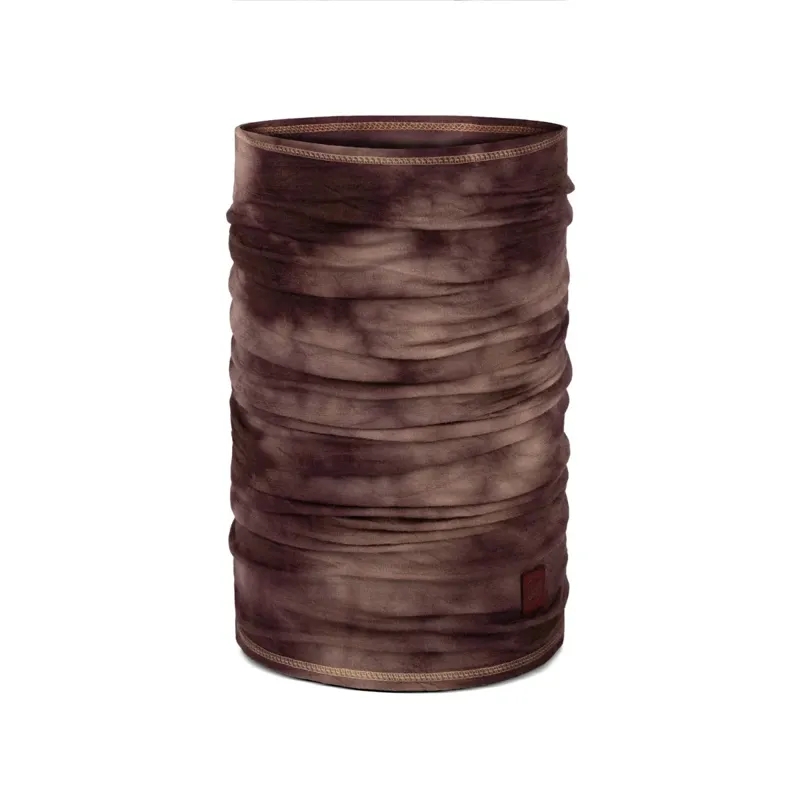 Buff Merino Lightweight Neckwear in Dye Burgundy