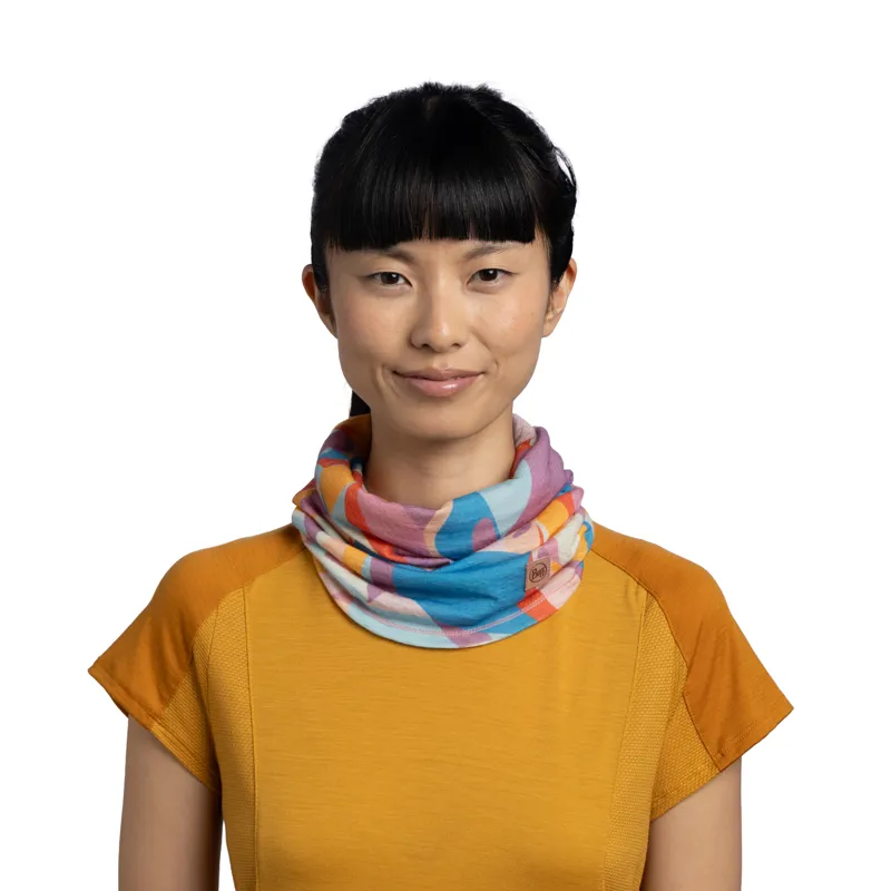 Buff Merino Lightweight Prints in Lagua Pink-3