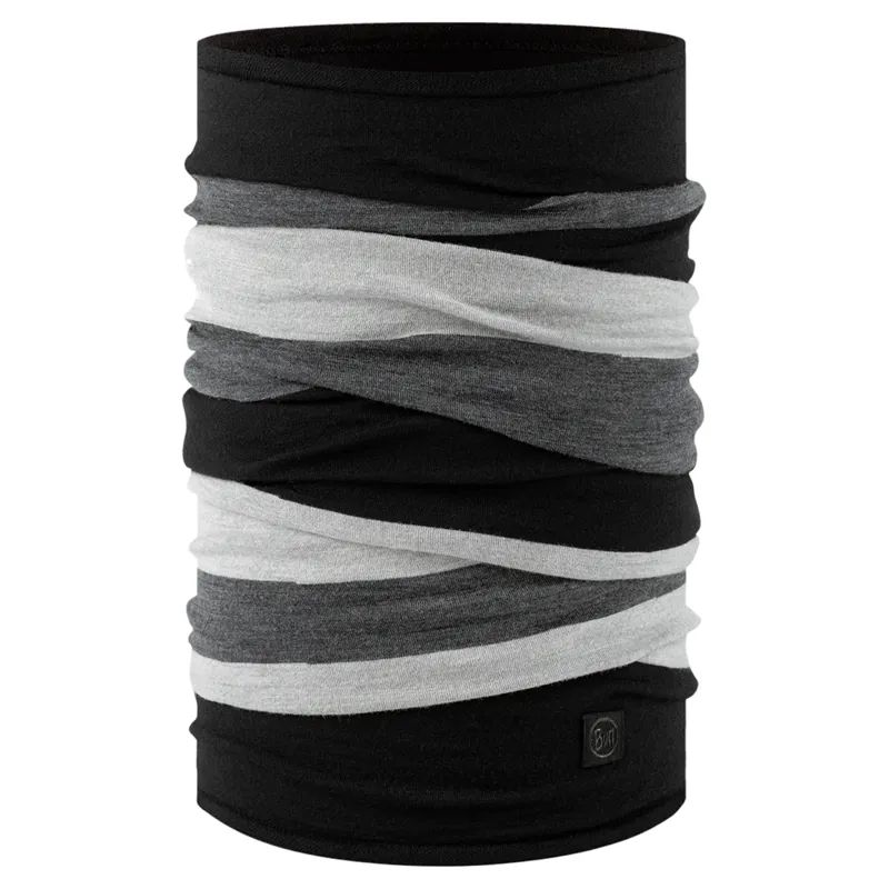 Buff Merino Move Multifunctional Neckwear in Graphite