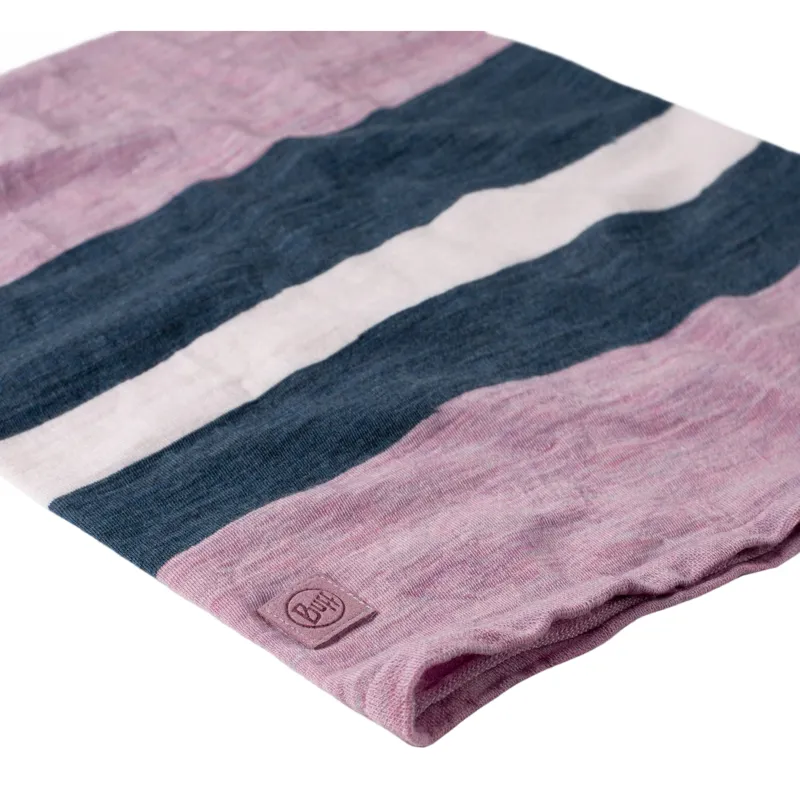 Buff Merino Move Multifunctional Neckwear in Pansy-2