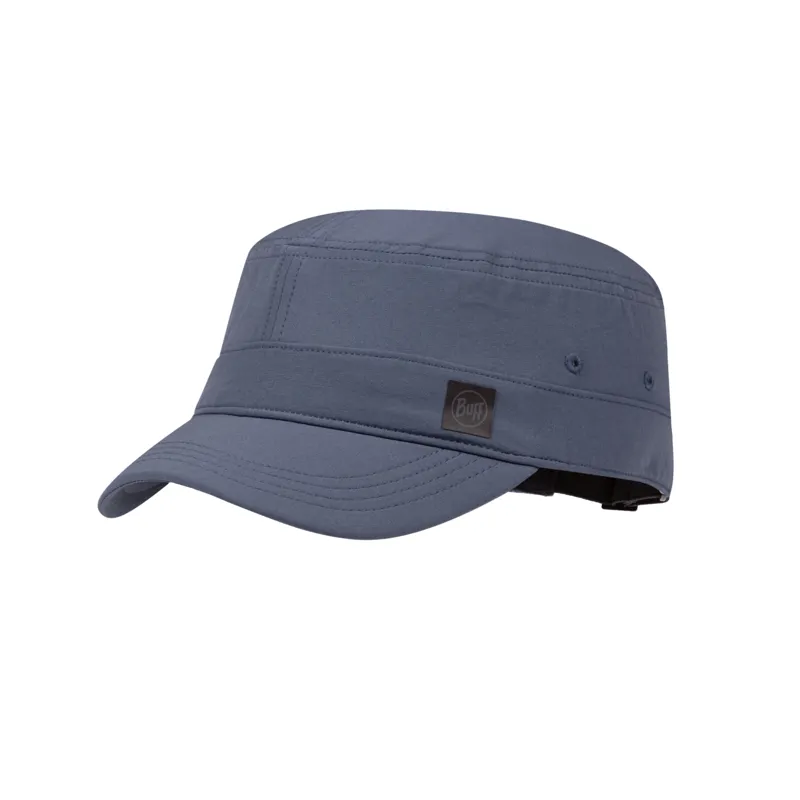 Buff Military Cap in Solid Ash