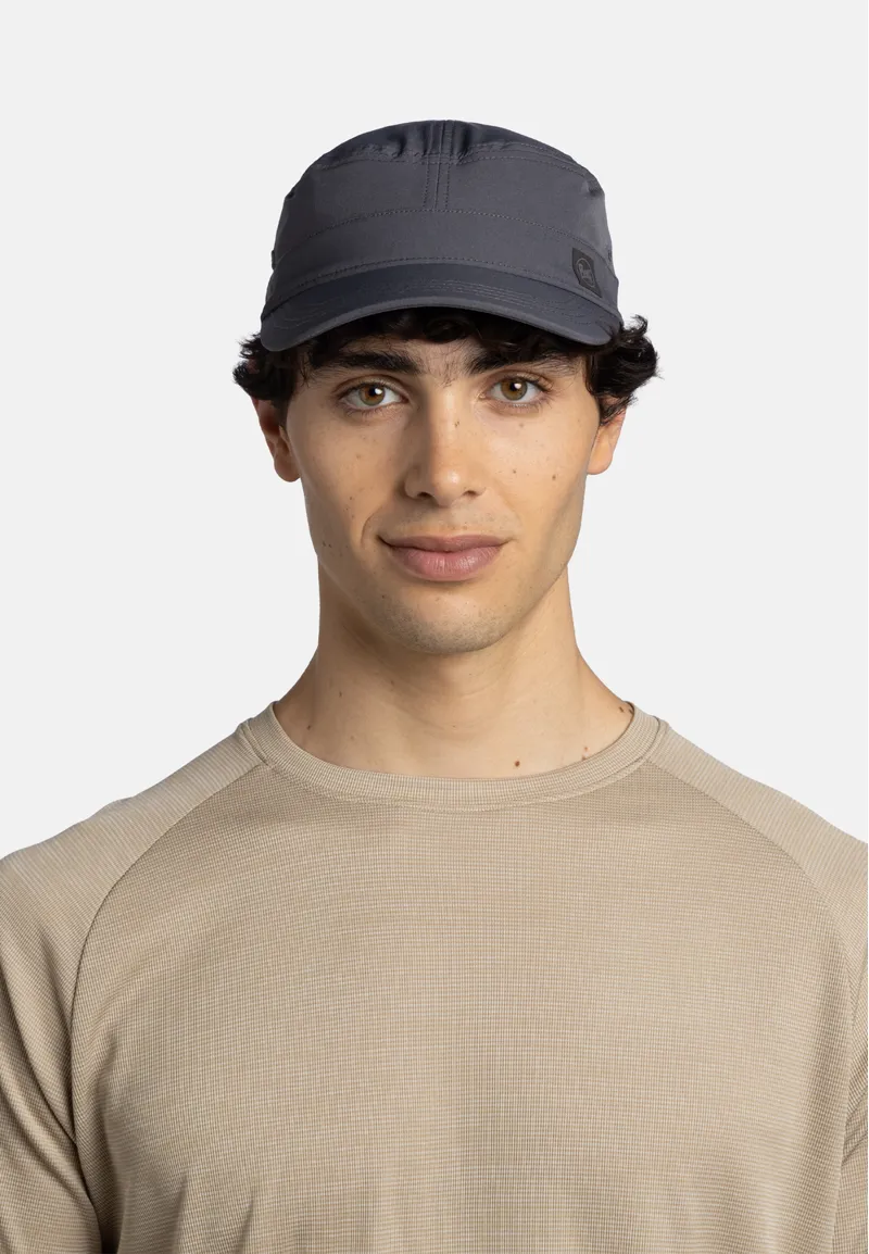 Buff Military Cap in Solid Ash-6