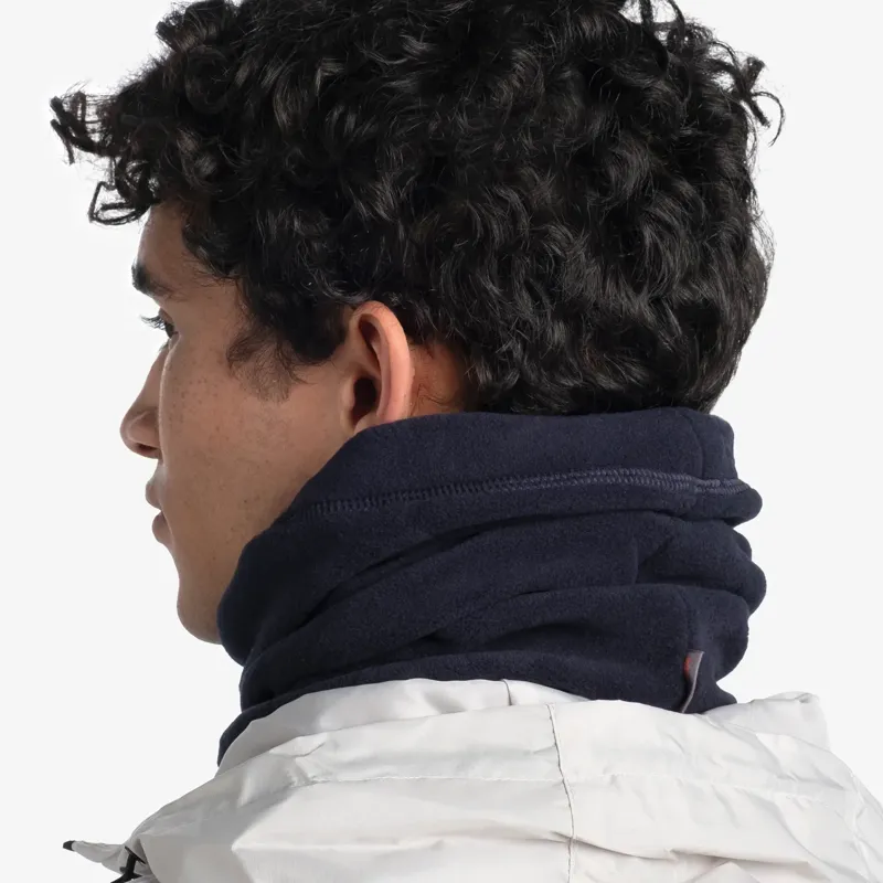 Buff Polar Neck Warmer in Dark Navy-4
