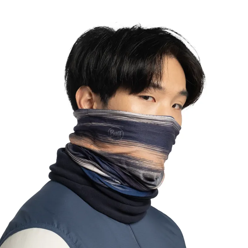 Buff Polar Neckwear in Arky Navy-3