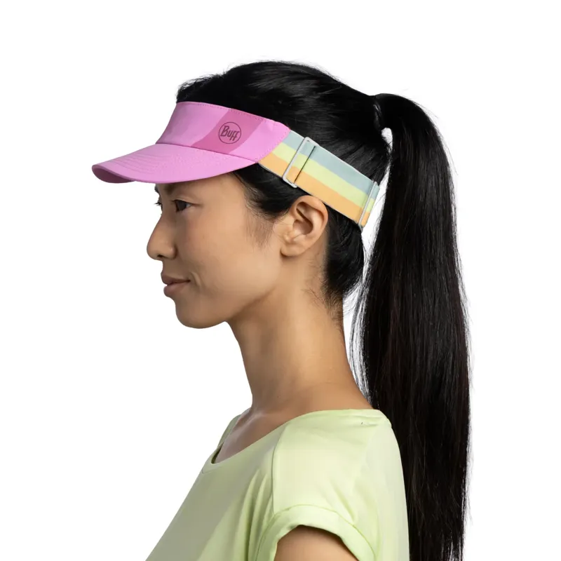 Buff Speed Visor in Solid Iris-3