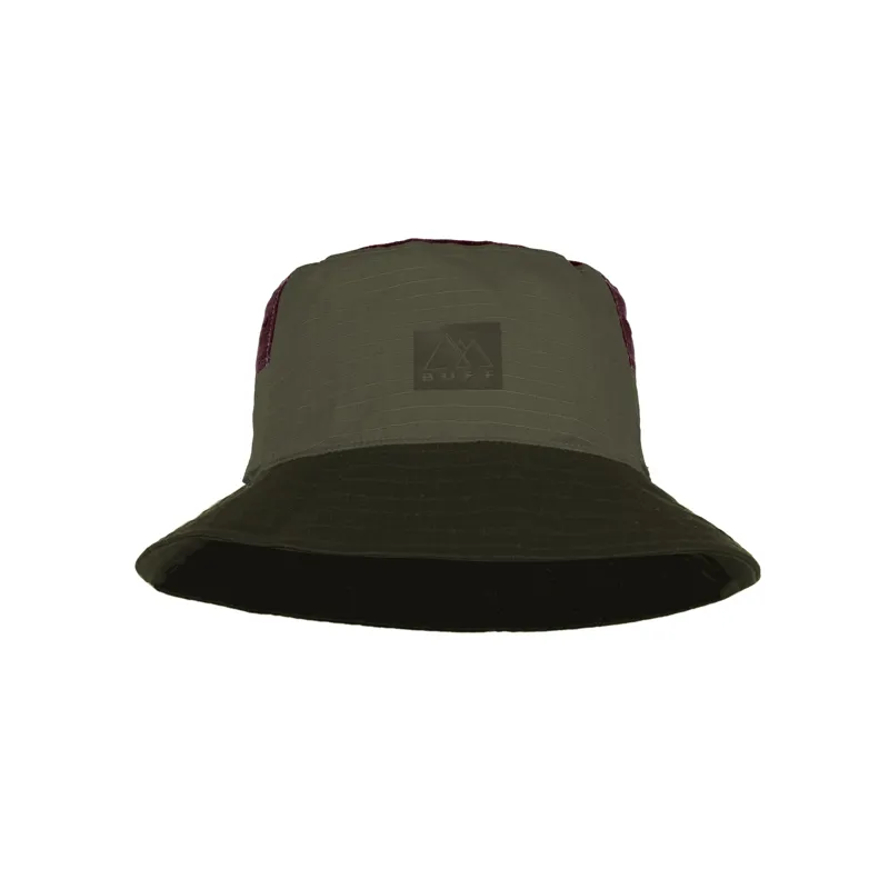 Buff Sun Bucket Hat in Hak Khaki