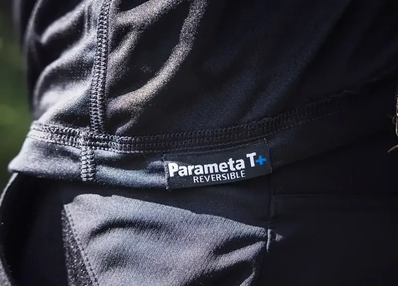 Paramo Cambia Long Sleeve Zip Neck Mens in Black-6