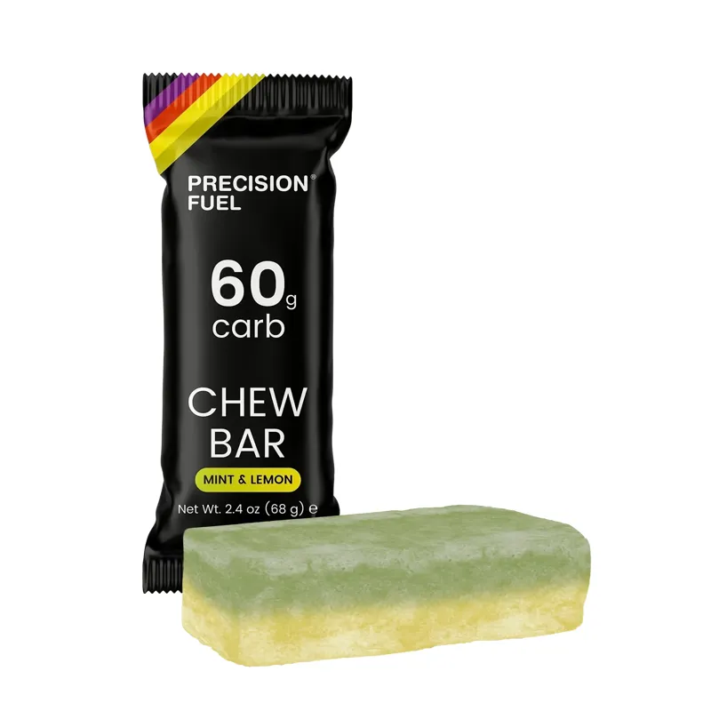 Precision Fuel PF 60 Energy Chew Bar 68g in Mint and Lemon