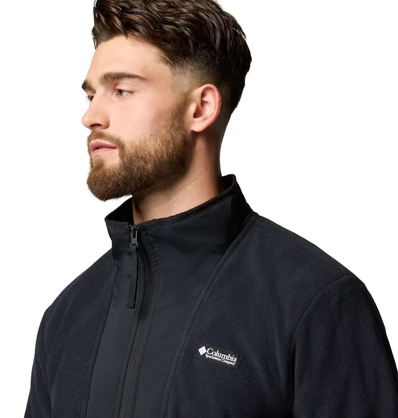 Columbia Sequoia Grove Half Zip Fleece Mens in Black-3