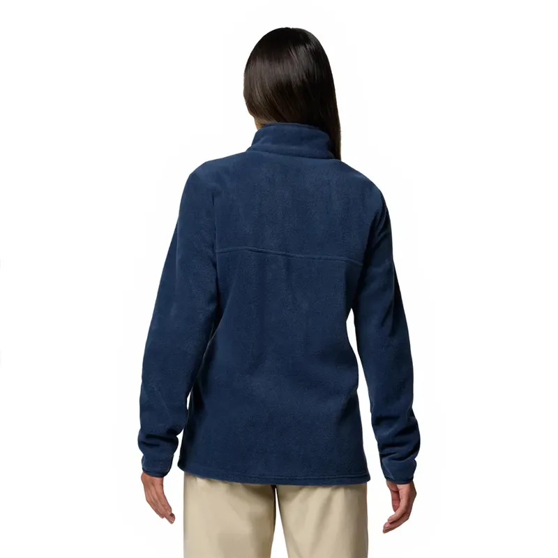 Columbia Benton Springs 1/2 Snap Pullover II Womens in Collegiate Navy-1