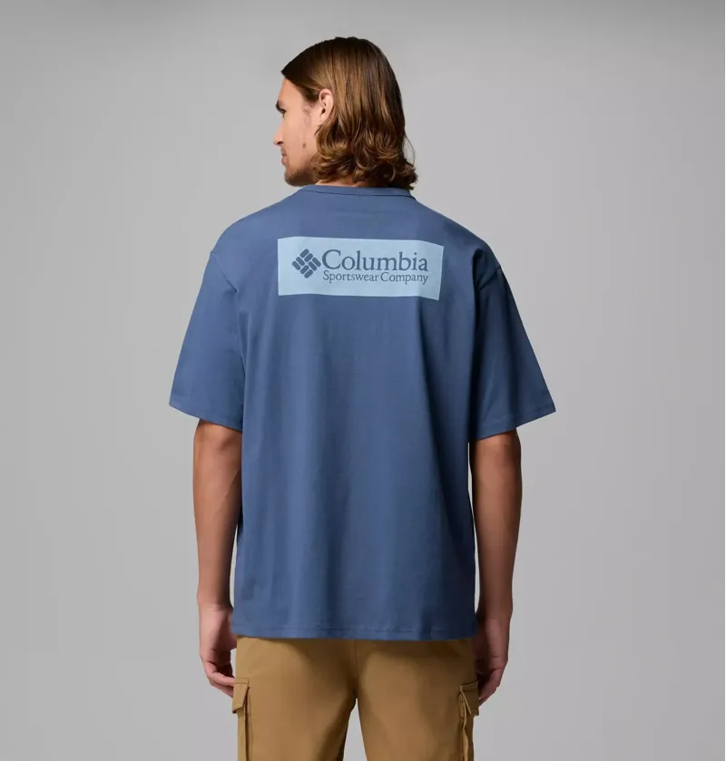 Columbia CSC Heavyweight Iconic T-Shirt Mens in Dark Mountain-2