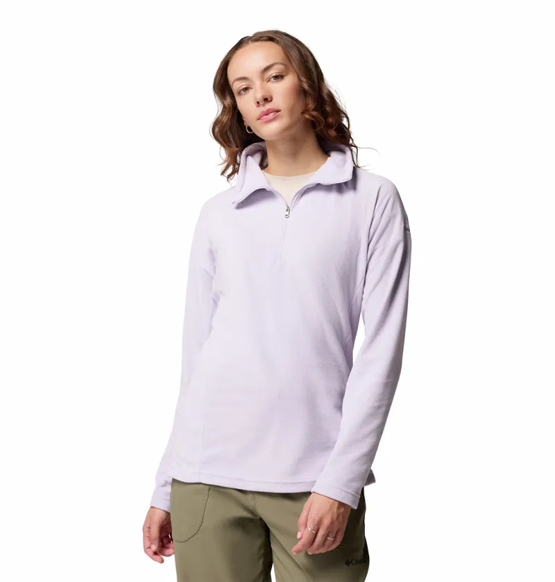Columbia Glacial IV 1/2 Zip Fleece Womens Lavender Pearl