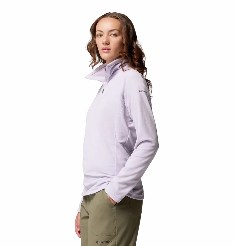 Columbia Glacial IV 1/2 Zip Fleece Womens Lavender Pearl-1
