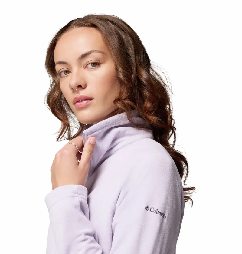 Columbia Glacial IV 1/2 Zip Fleece Womens Lavender Pearl-3