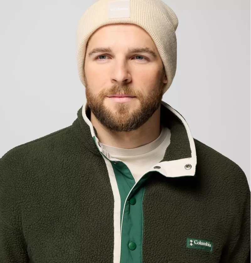 Columbia Helvetia II Half Snap Fleece Mens in Greenscape-8