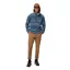 Columbia Helvetia II Printed Half Snap Fleece Mens Everblue KnitKnot