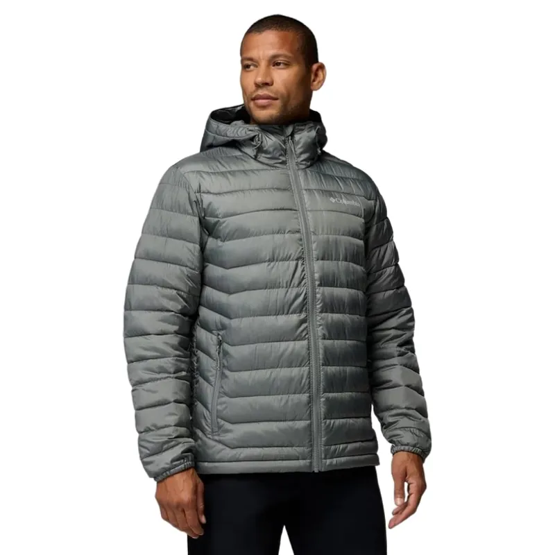 Columbia Powder Lite II Hooded Jacket Mens in Sedona Sage Ripstop