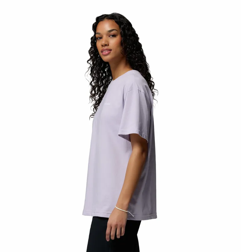 Columbia Rolling Bend Graphic Tee Women in Lavender/Floral-2