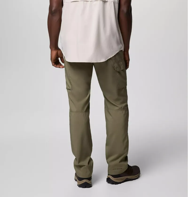 Columbia Silver Ridge Utility Walking Trousers Mens in Stone Green-1