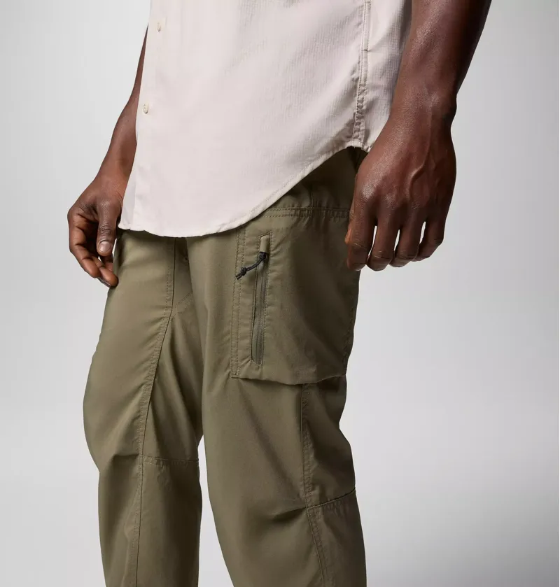 Columbia Silver Ridge Utility Walking Trousers Mens in Stone Green-6