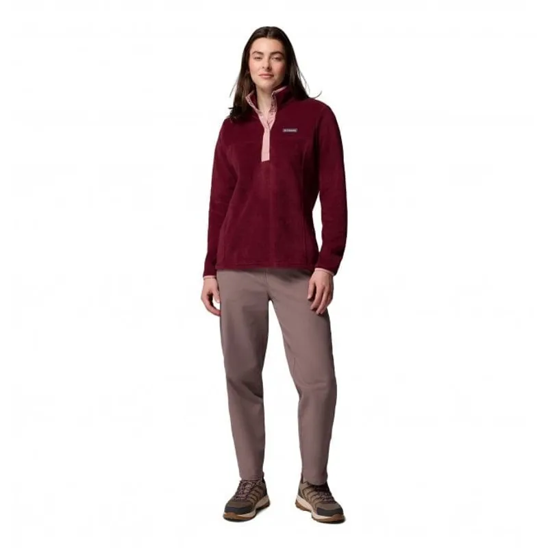 Columbia Benton Springs 1/2 Snap Pullover II Women's in Rich Wine-4