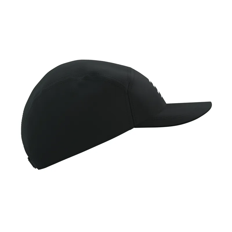 Compressport 5 Panel Running Cap in Black-3