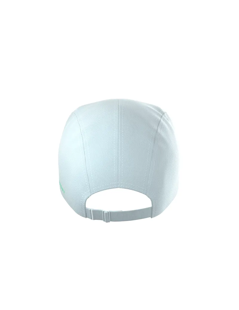 Compressport 5 Panel Running Cap in Star White/Blue-Green-1