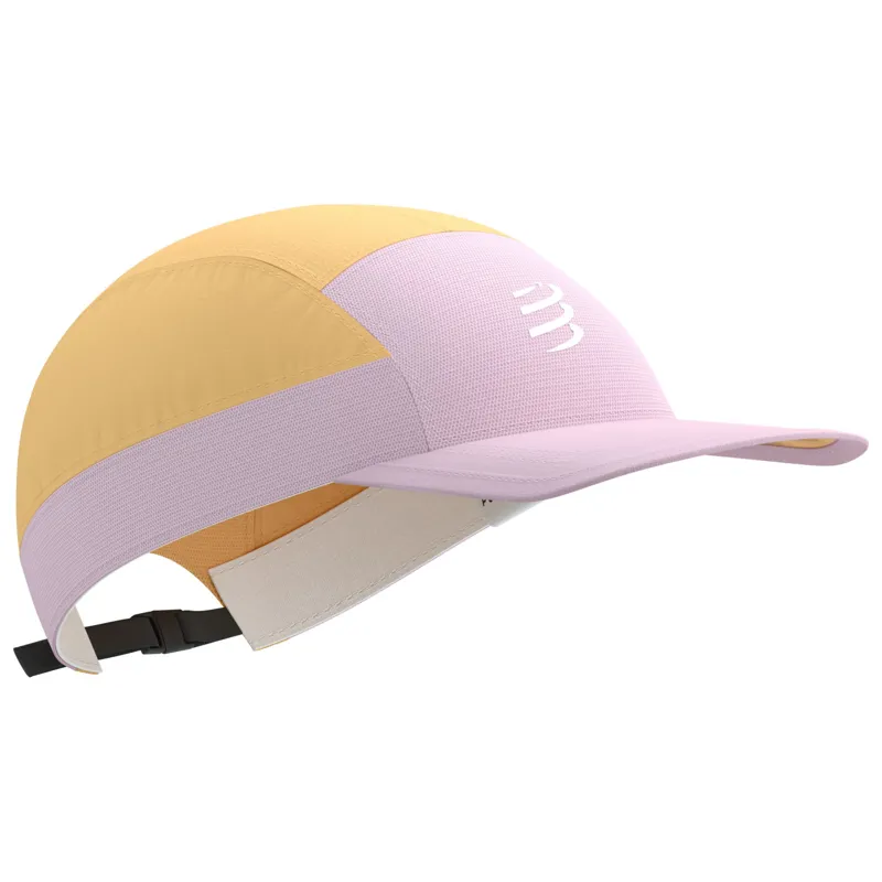 CompresSport 5 Panel Light Cap in Buff Orange/Roseate-1