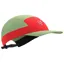 CompresSport 5 Panel Light Cap in Nile/Fluo Red