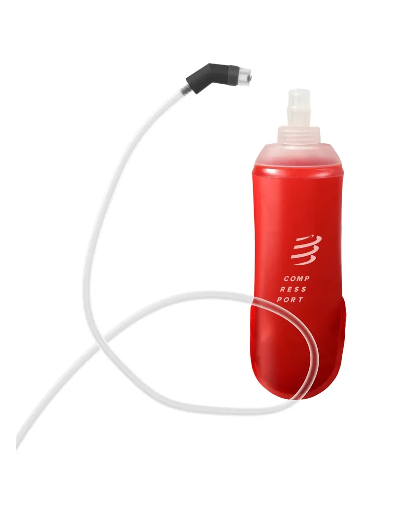 Compressport Ergoflask 500ml + Tube in Red