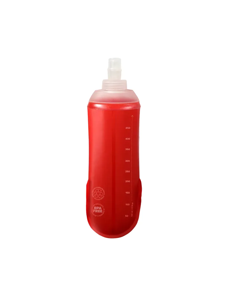 Compressport Ergoflask 500ml + Tube in Red-1