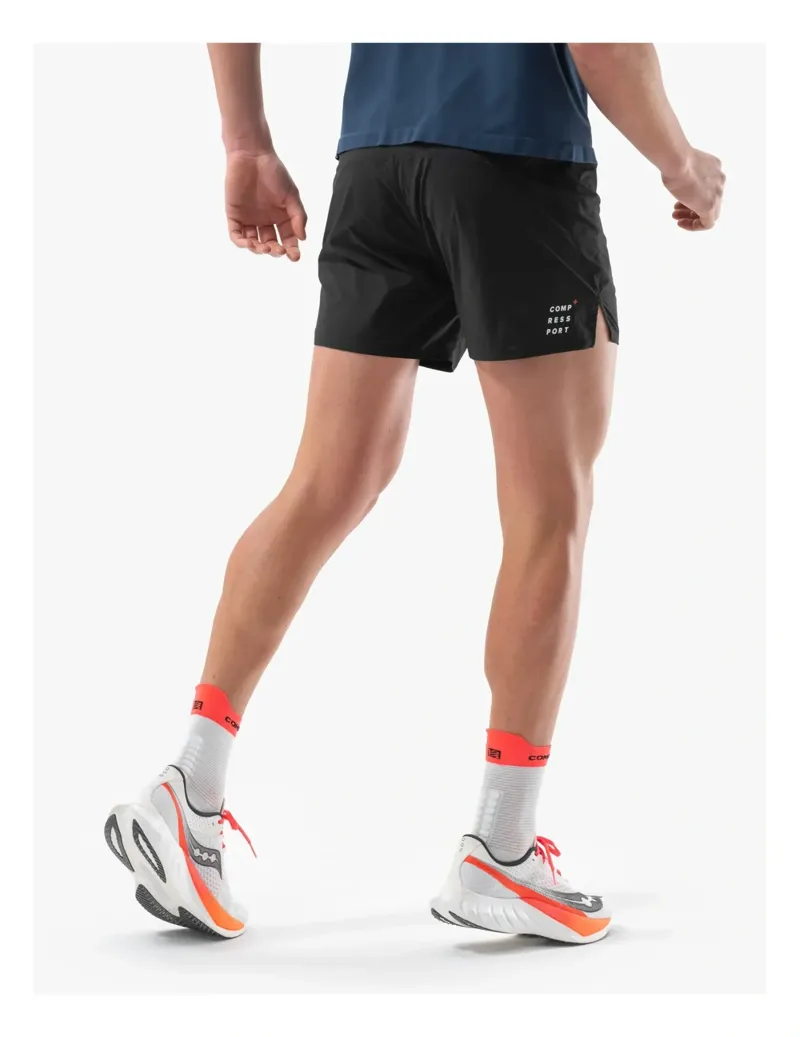 Compressport Performance Short Mens in Black-1
