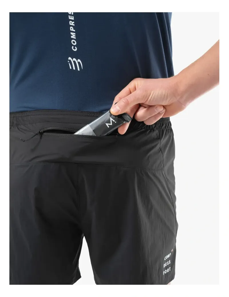 Compressport Performance Short Mens in Black-3