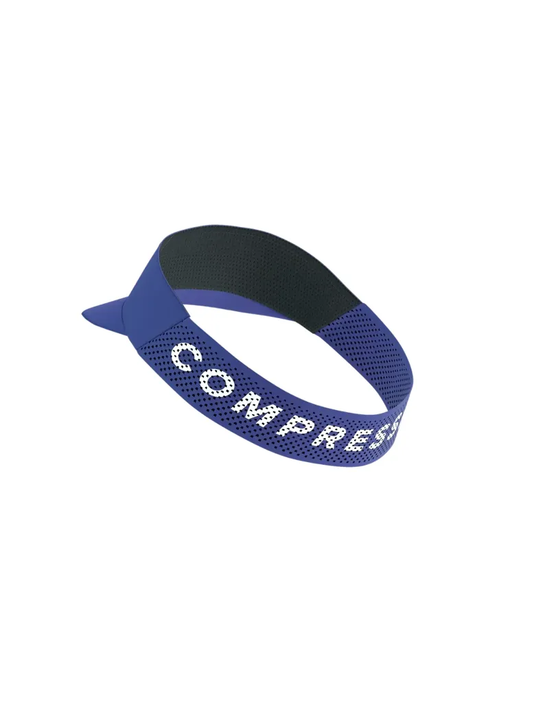 Compressport Pro Racing Running Visor in Orient Blue-2